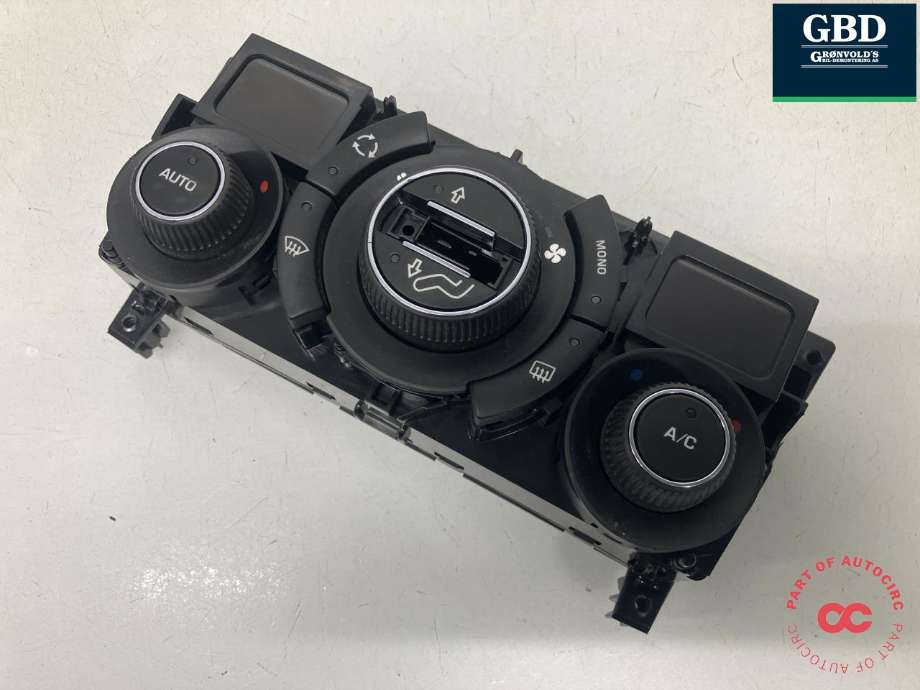 Varmeapparat betjening til Peugeot RCZ 2010-2015 (6452 S2|96718462XT|)