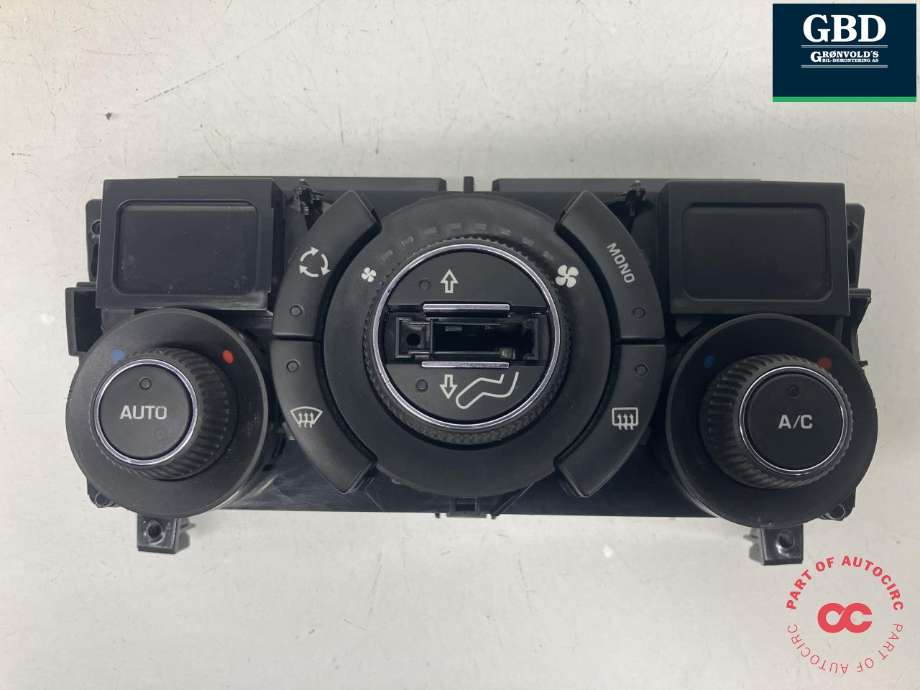 Varmeapparat betjening til Peugeot RCZ 2010-2015 (6452 S2|96718462XT|)
