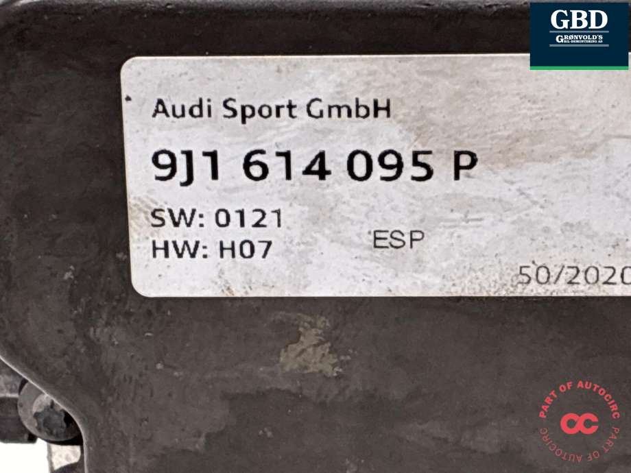 ABS sentral til Audi e-tron GT 2021-->> (9J1 614 095 SY|9J1 614 095 P|)