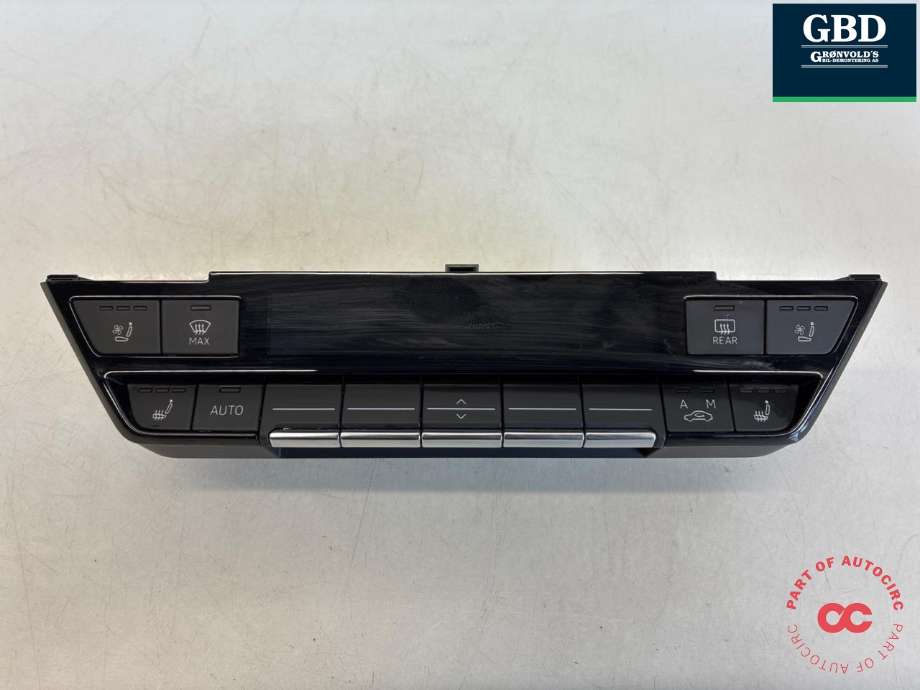 Varmeapparat betjening til Audi e-tron GT 2021-->> (4J3 820 043 H|4J3 820 043 B|)