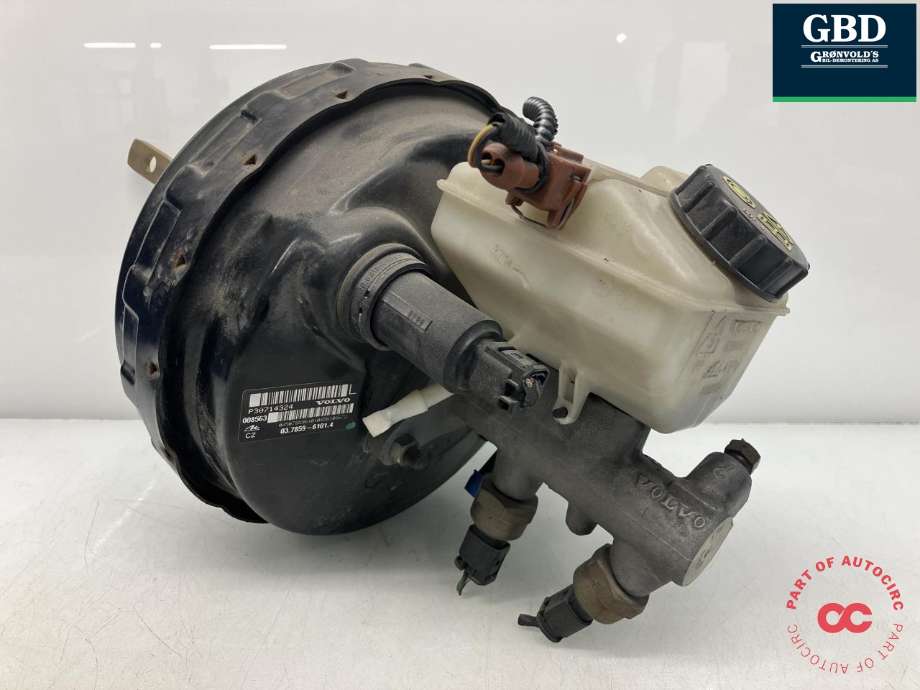 Bremsekraft-forsterker til Volvo XC90 2002-2006 (Type I, Fase 1)  (ATE|30714324|03.7859-6101.4|)