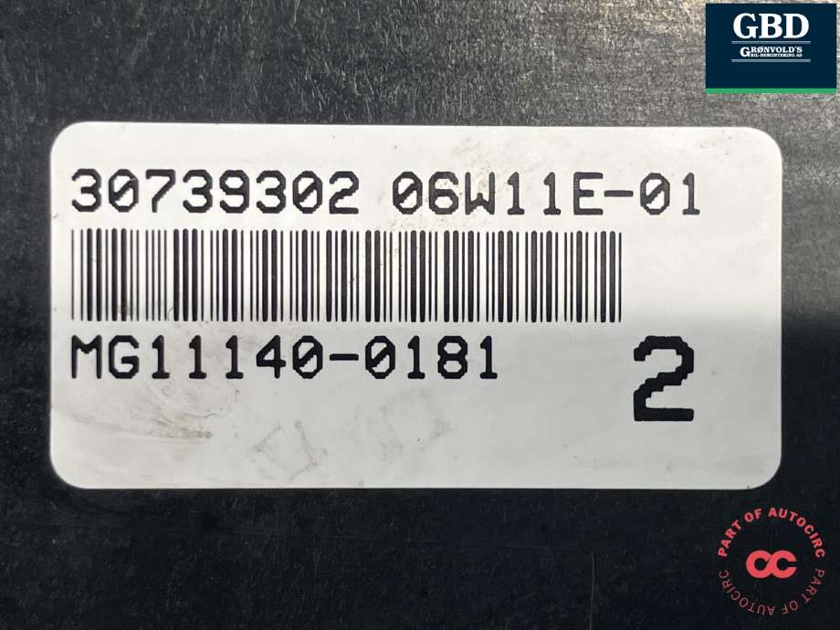Bryter lys til Volvo XC90 2002-2006 (Type I, Fase 1) (|30739302|MG11140-0181)
