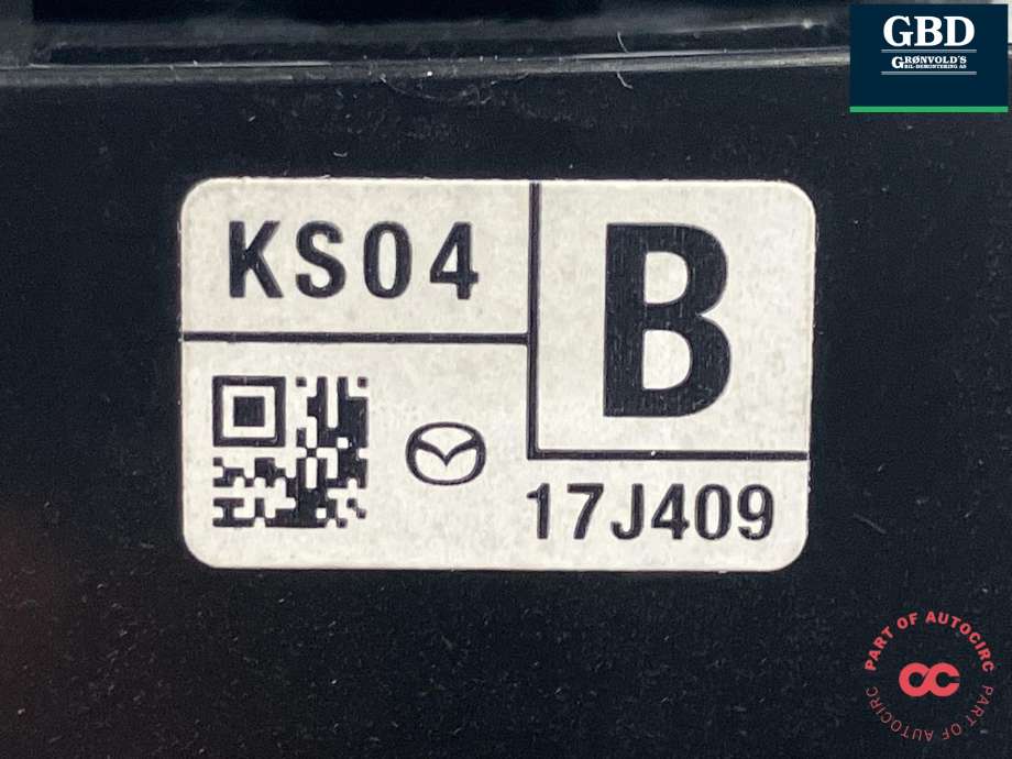 Bryter visker til Mazda 6 2015-2018 (Type III, Fase 2)  (|KS04-17J409)