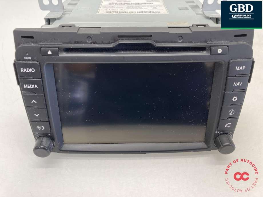 Bilstereo navigasjon til Kia Sportage 2010-2016 (Type III)  (96560 3U500WK|)