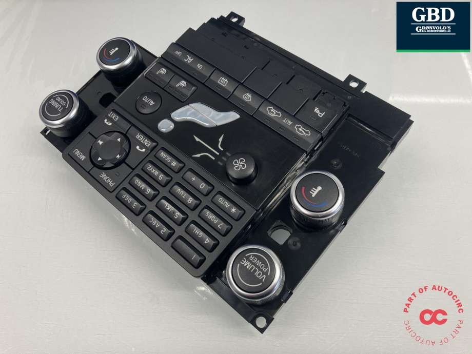Varmeapparat betjening til Volvo V70 2007-2013 (Type III, Fase 1)  (|30782904|M322AA0-0595)