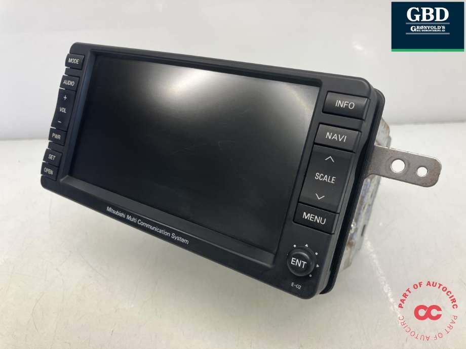 Bilstereo navigasjon til Mitsubishi Pajero, 2007-2016 (Type IV, Fase 1) (MITSUBISHI|8750A143)