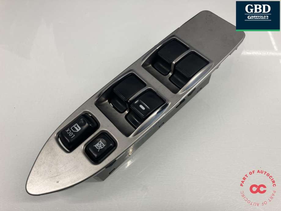 Bryter ruteheis førerdørspanel til Mitsubishi Pajero 2007-2016 (Type IV, Fase 1) (OMRON|8619A088HA|8608A110|C8D-D616M)