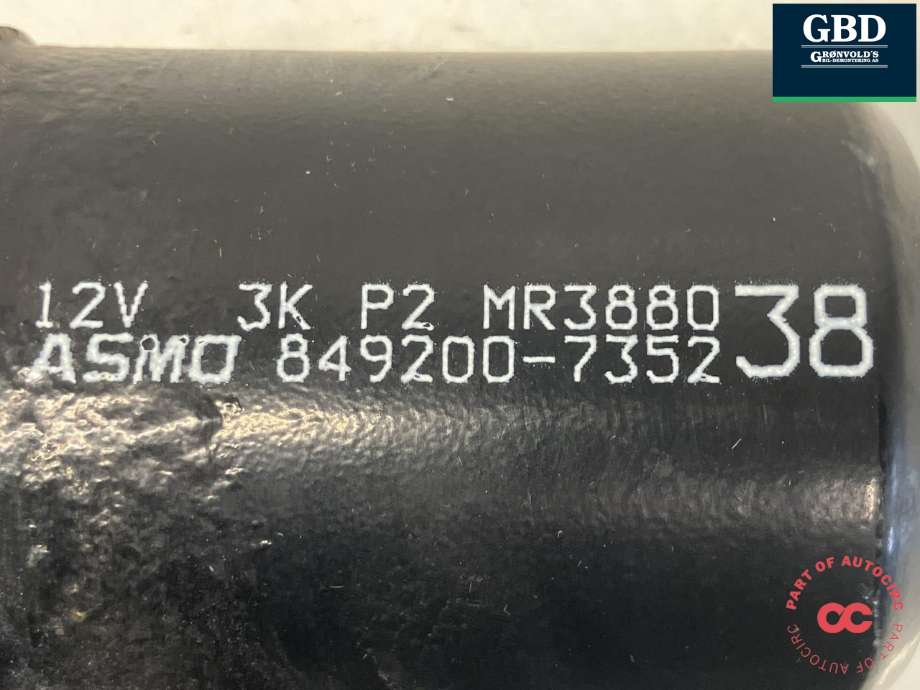 Viskermotor frontrute til Mitsubishi Pajero 2007-2016 (Type IV, Fase 1) (ASMO|MR388038|849200-7352)