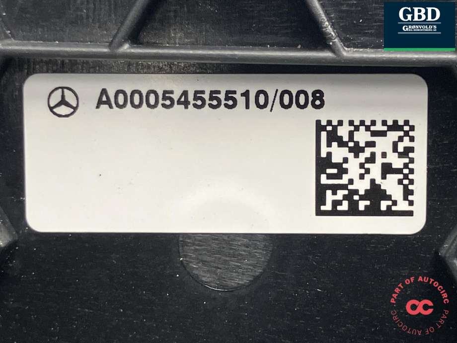 Batterilader inntak/luke til Mercedes EQC 2019-->>  (A 293 540 69 04|A 000 545 55 10|)