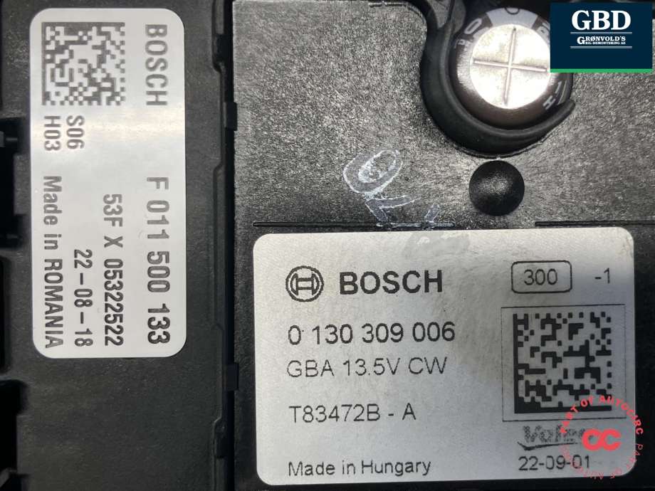 Varmeapparat motor til Mercedes EQC 2019-->> (BOSCH|A 099 906 20 03|0 130 309 006|F 011 500 133)
