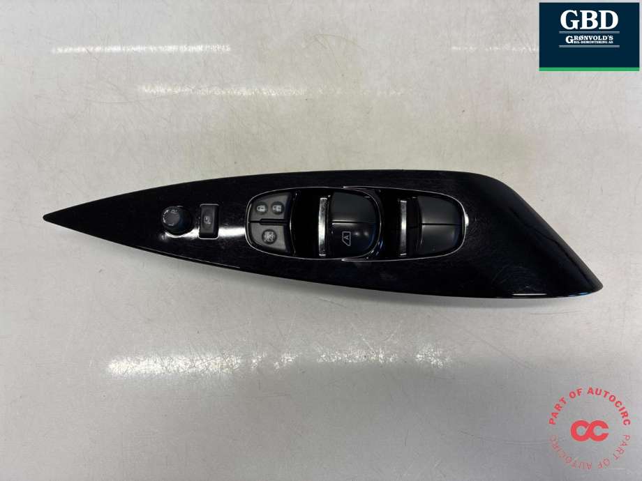 Bryter ruteheis førerdørspanel til Nissan Leaf, 2018-->> (Type II)  