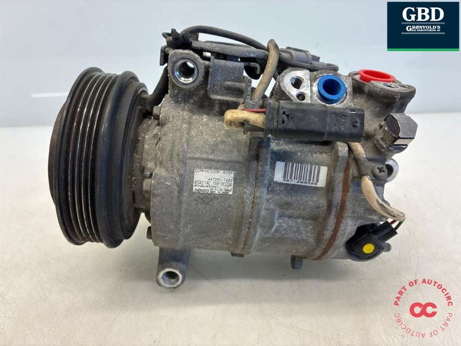 Aircondition kompressor til Mercedes CLA 2013-2019 (C117) (C117) (A 000 830 35 02|A 003 830 44 60|447280-7420)