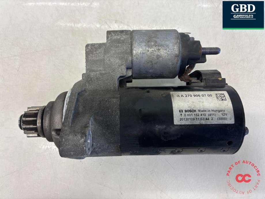 Starter til Mercedes CLA 2013-2019 (C117) (C117) (A 645 906 08 00|A 270 906 07 00|)