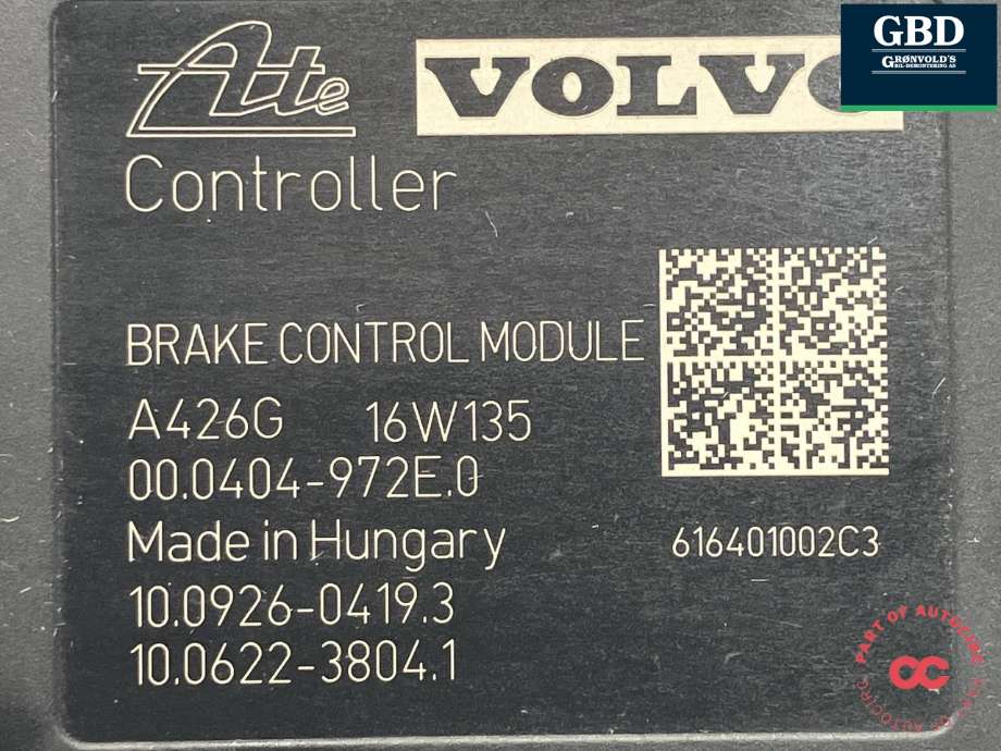 ABS sentral til Volvo XC70 2014-2016 (Type II, Fase 2)  