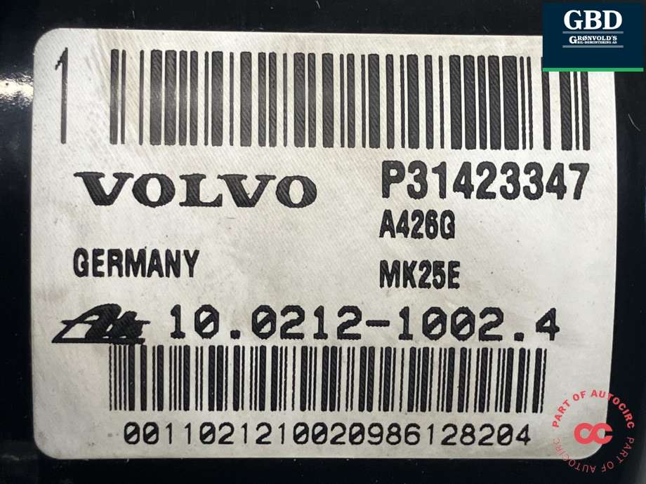 ABS sentral til Volvo XC70 2014-2016 (Type II, Fase 2)  