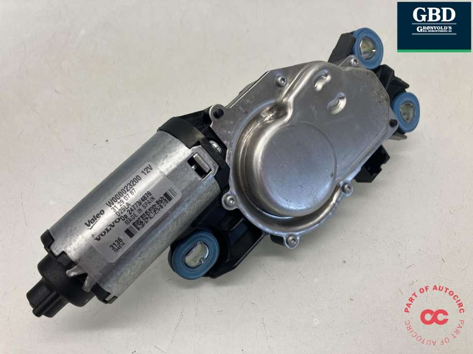 Viskermotor bakrute til Volvo XC70 2014-2016 (Type II, Fase 2) (VALEO|31290787|W000023200)