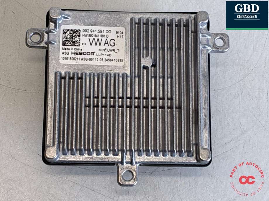 Styreenhet LED til Ford Capri 2024-->> (|992 941 591 DG)