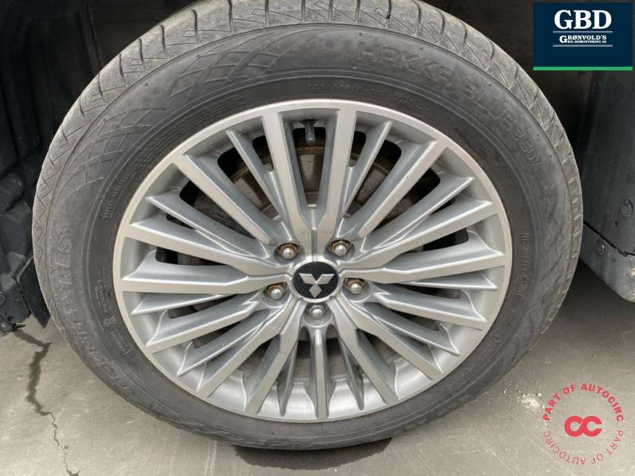 Hjulsett aluminium sommer til Mitsubishi Outlander, 2015-->> (Type III, Fase 2)  (NOKIANTYRES HAKKA BLUE SUV3)