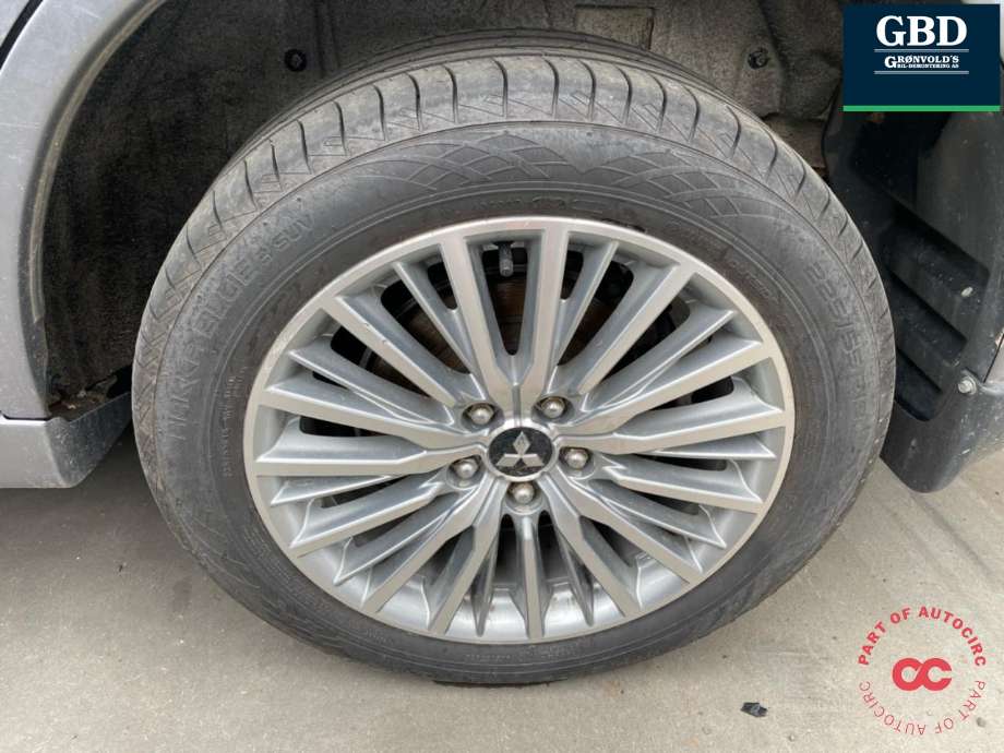 Hjulsett aluminium sommer til Mitsubishi Outlander 2015-->> (Type III, Fase 2)  (NOKIANTYRES HAKKA BLUE SUV3|225-55R18|PROD 22)