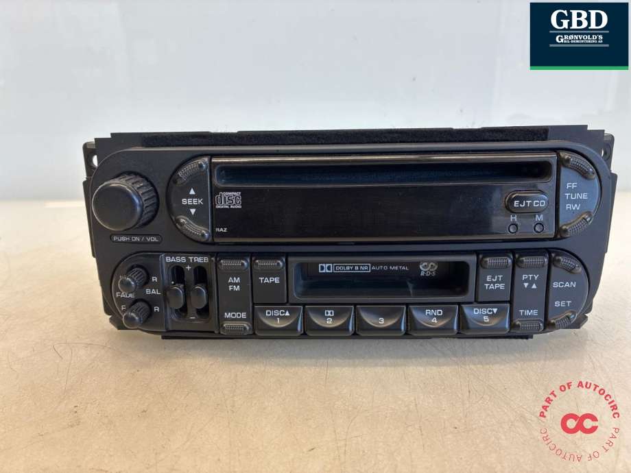Bilstereo til Dodge Ram 2003-2008 (Type III) (P05091609AD|P05064300AC|)