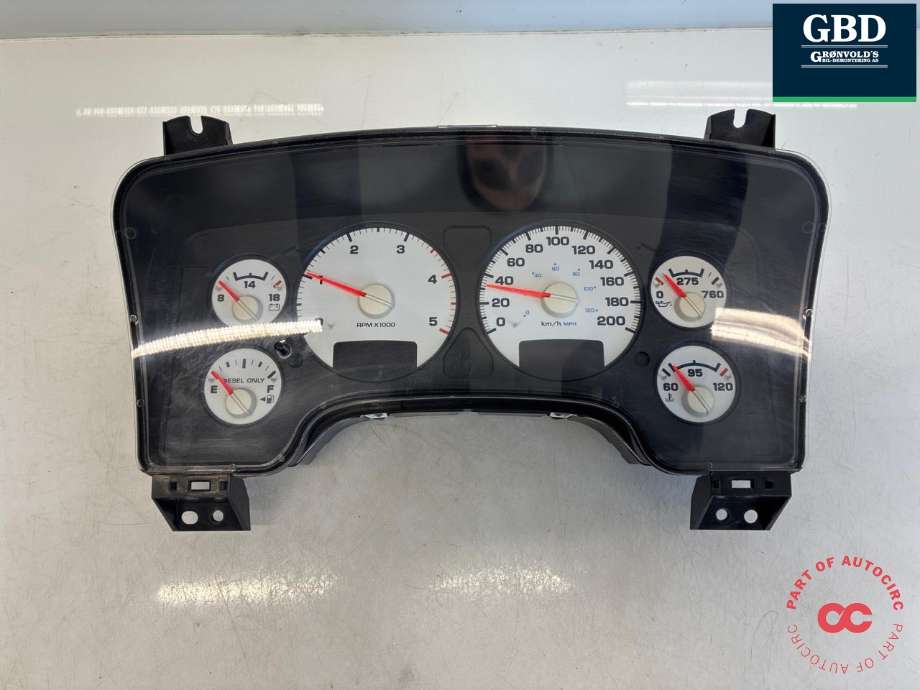 Instrumentpanel til Dodge Ram 2003-2008 (Type III) (56051104AG|P56045616AK|)