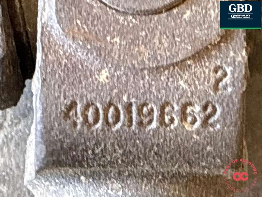 Mellomaksel fremre til Dodge Ram 2003-2008 (Type III) (52105990AB|40019662|)