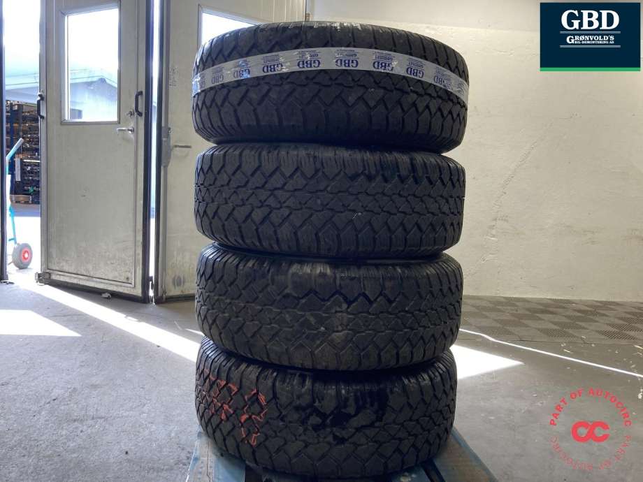 Hjulsett aluminium sommer til Dodge Ram 2003-2008 (Type III)  (GT RADIAL|ADVENTURO A/T|265/70R17  8JX17 ET IKKE SYNLIG|7.3-7.9 MM)