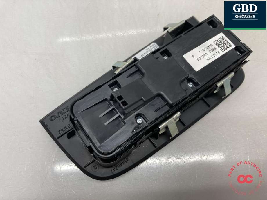 Bryter ruteheis førerdørspanel til Volvo V60 / V60 CC 2018-->> (Type II) (|31433406)