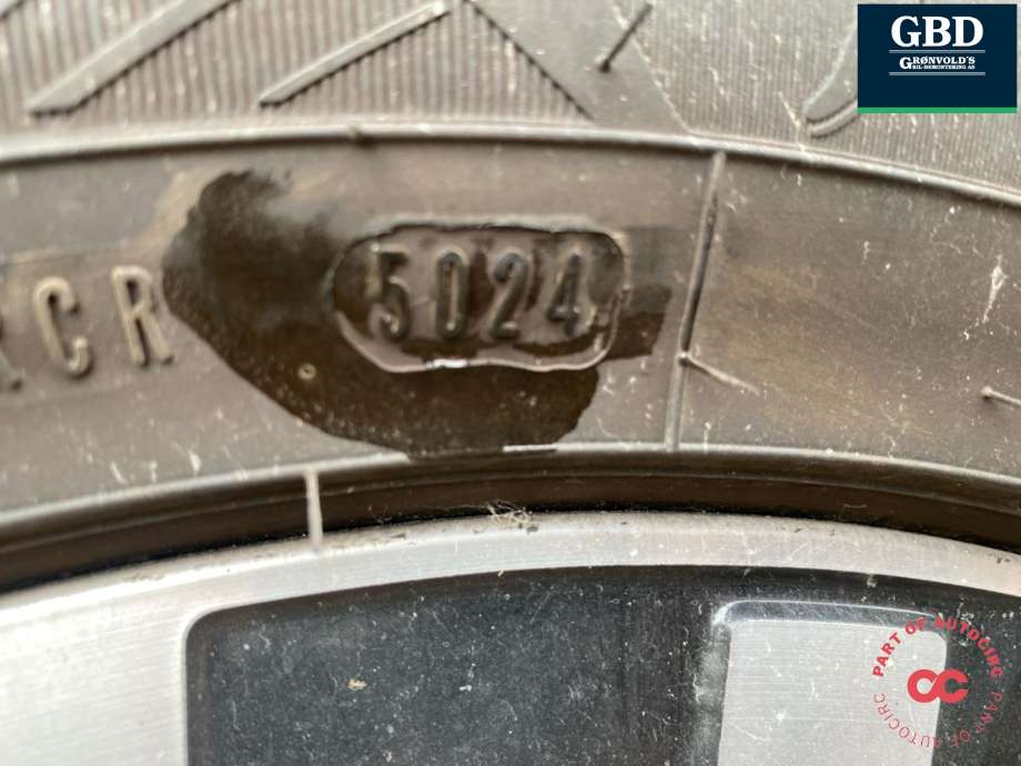 Hjulsett aluminium sommer til VW e-Golf 2017-2020 (Fase 2)  (5GE 601 025 B|)