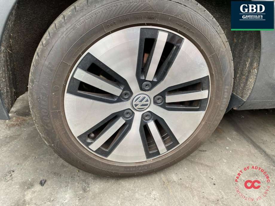 Hjulsett aluminium sommer til VW e-Golf 2017-2020 (Fase 2)  (5GE 601 025 B|)