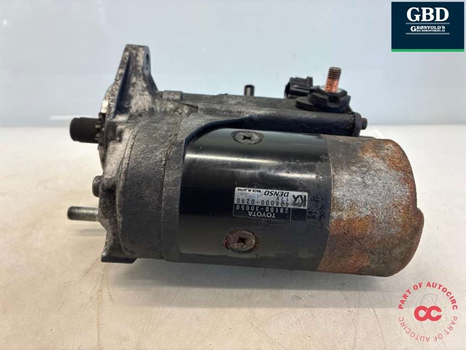 Starter diesel til Toyota Hiace 2007-2012 (Fase 3)  (2810030051|428000-0299|)