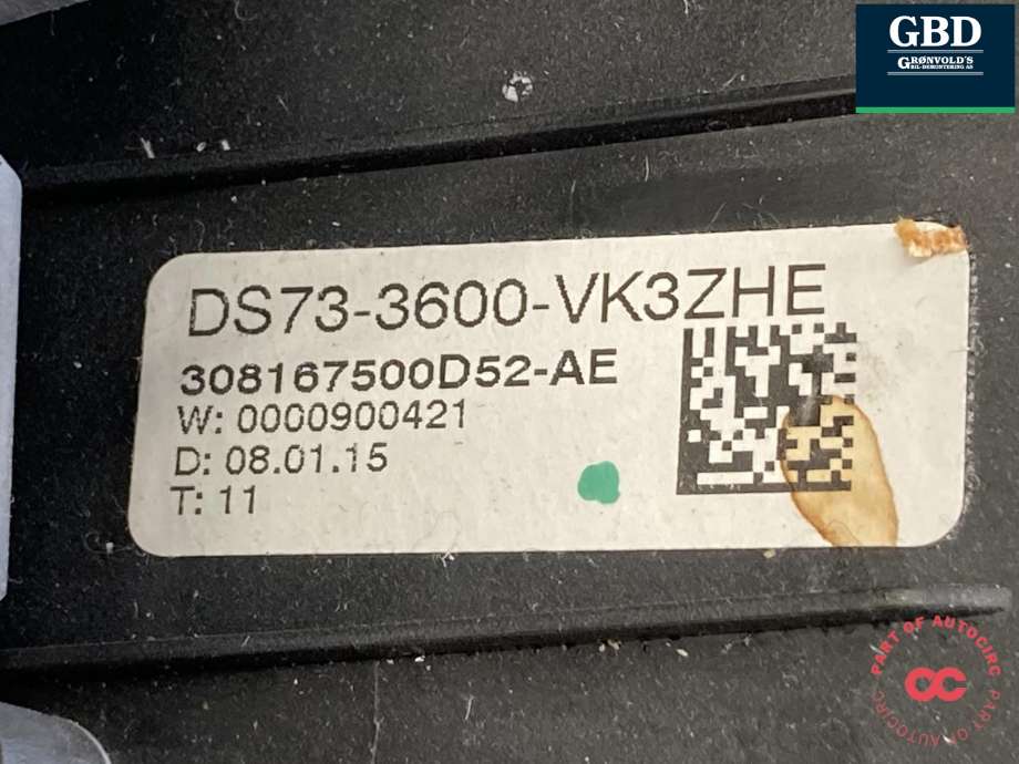Ratt til Ford Mondeo 2014-2019 (Type V, Fase 1)  