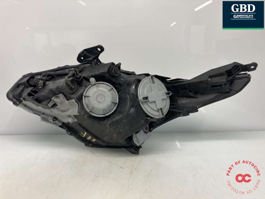 Frontlykt høyre halogen til Toyota Avensis 2009-2015 (Type III, Fase 1) (KOITO|8113005312|8113005311|H279GR-DE)