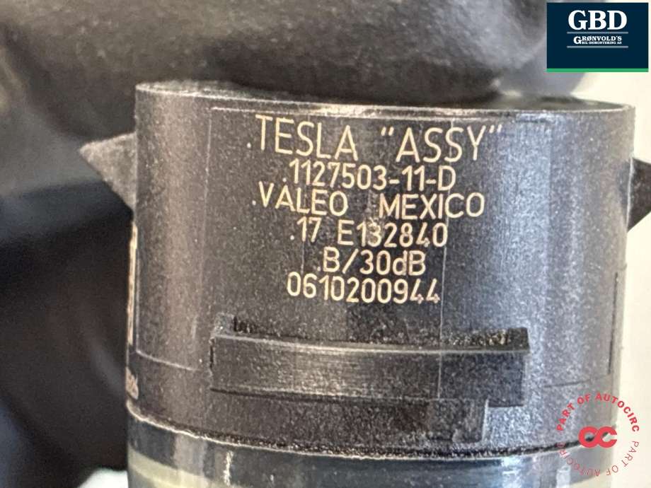 Parkeringssensor bak til Tesla Model 3 2018-2023 (Fase 1)  (1127503-11-D|)