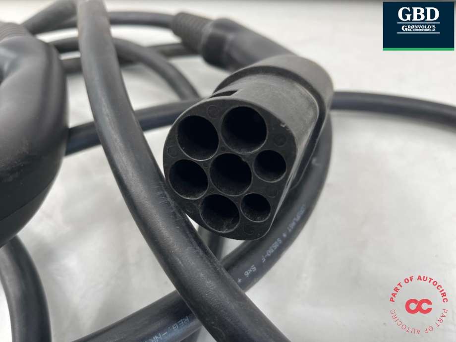 Batterilader kabel til Renault Zoe 2019-->> (Fase 2)  (NO PART ID|)