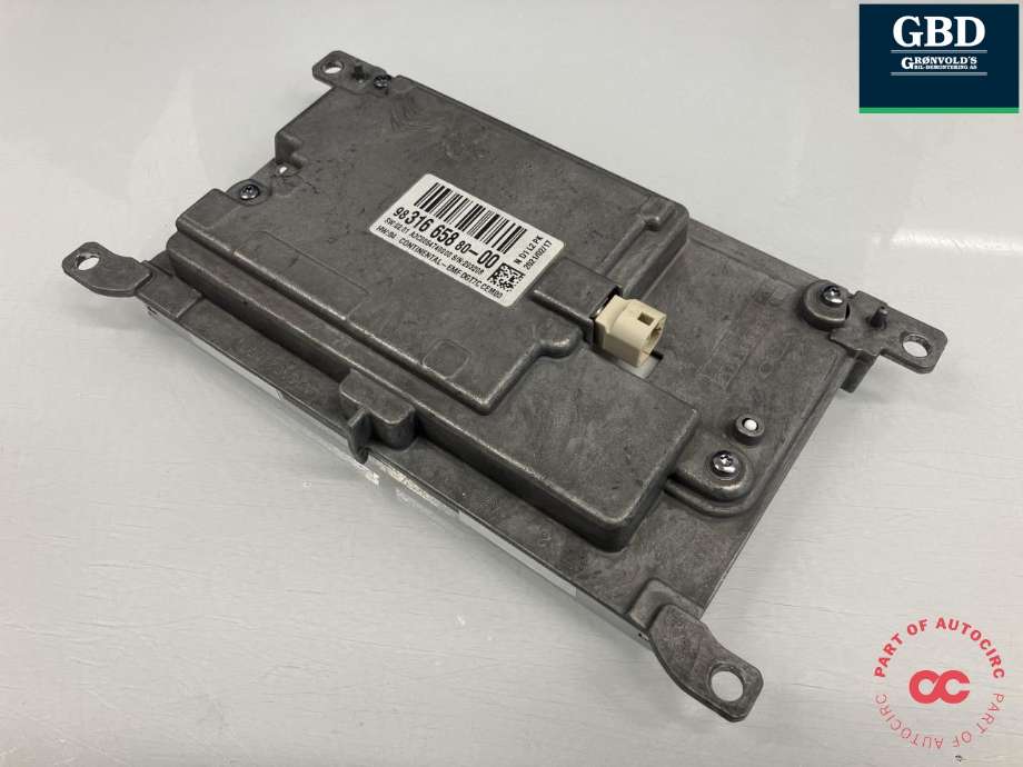 Bilstereo navigasjon skjerm til Citroën Jumpy 2016-->> (Type III)  (CONTINENTAL||98 316 658 80|A3C0064740000)