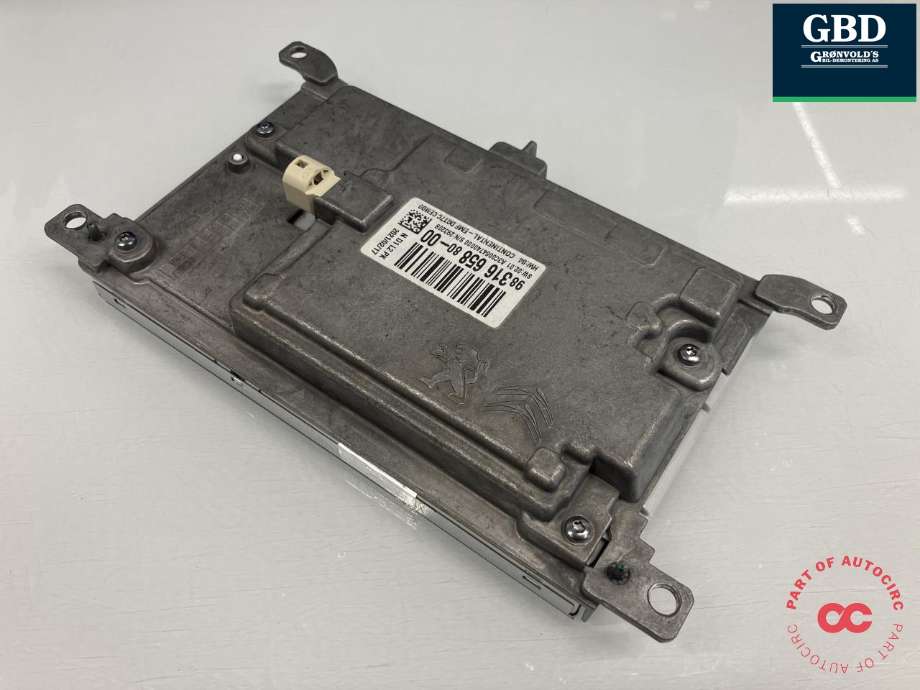 Bilstereo navigasjon skjerm til Citroën Jumpy 2016-->> (Type III)  (CONTINENTAL||98 316 658 80|A3C0064740000)