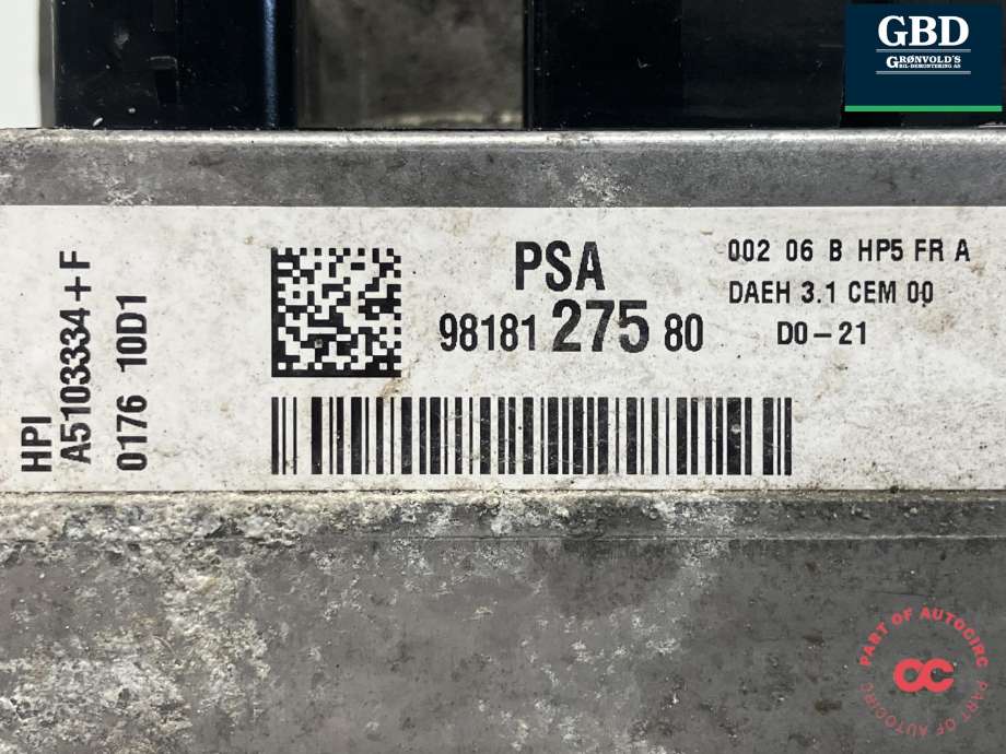 Servo pumpe elektrisk til Citroën Jumpy 2016-->> (Type III)  (|98 181 275 80|A5103334)