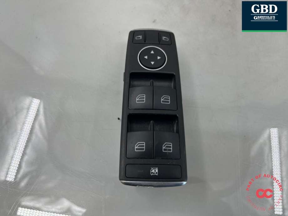 Bryter ruteheis førerdørspanel til Mercedes B-Klasse, electric drive 2014-2018 (W242) (W242)