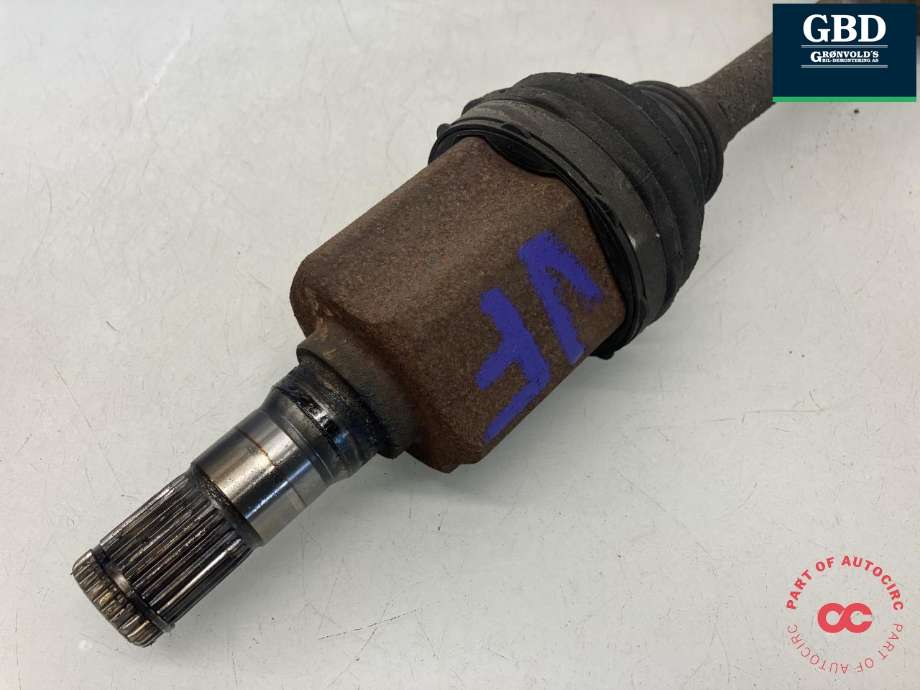Drivaksel venstre foran, diesel/automat til Volvo V60 2010-2013 (Type I, Fase 1)  