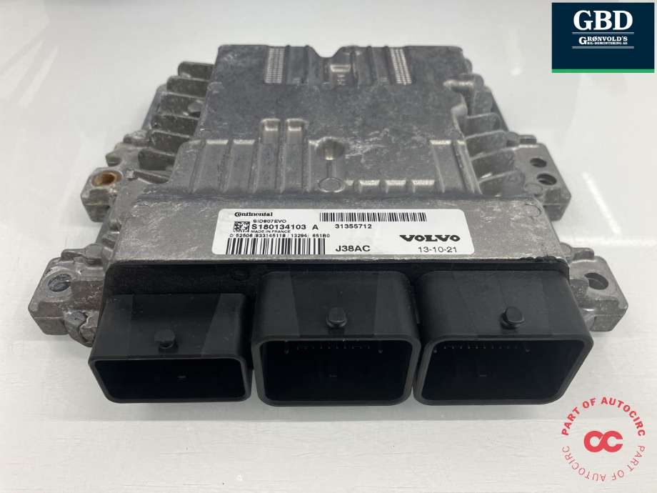 Styreenhet motor til Volvo V60 2010-2013 (Type I, Fase 1)  (CONTINENTAL|36000608|31355712|S180134103)