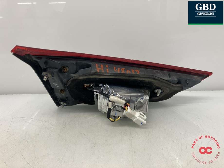 Baklykt høyre indre til Toyota Auris 2015-2019 (Type II, Fase 2) (8158102880|)