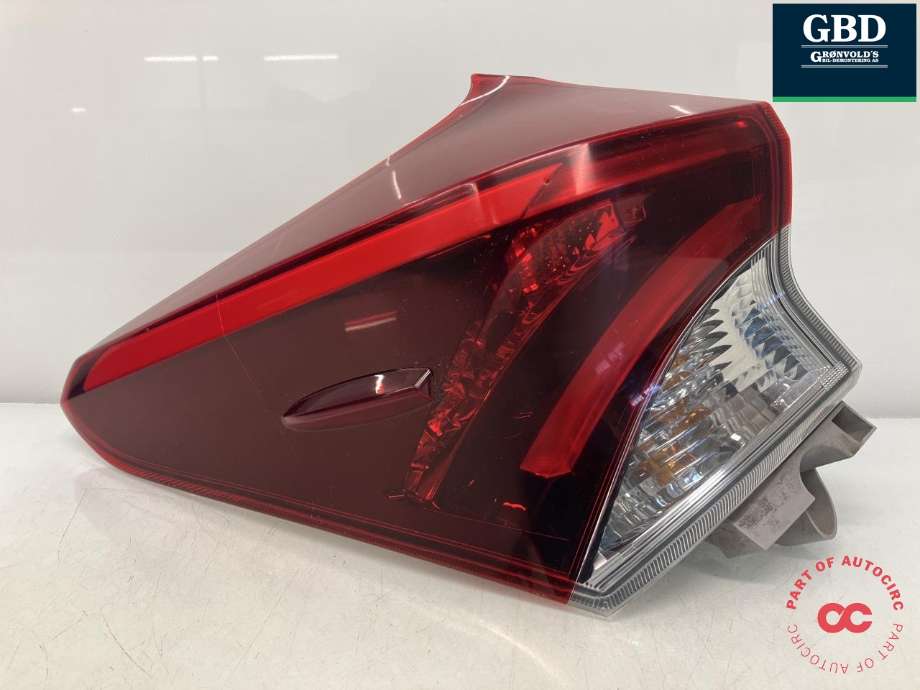 Baklykt venstre ytre til Toyota Auris, 2015-2019 (Type II, Fase 2)  (8156102A51)