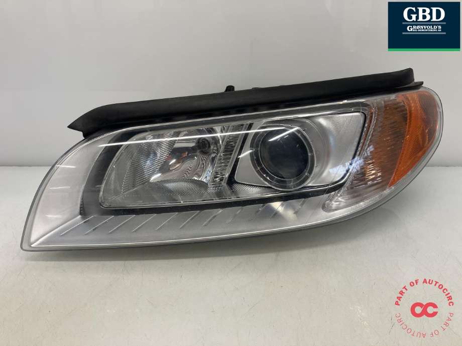 Frontlykt venstre xenon til Volvo V70, 2007-2013 (Type III, Fase 1) (31214415)