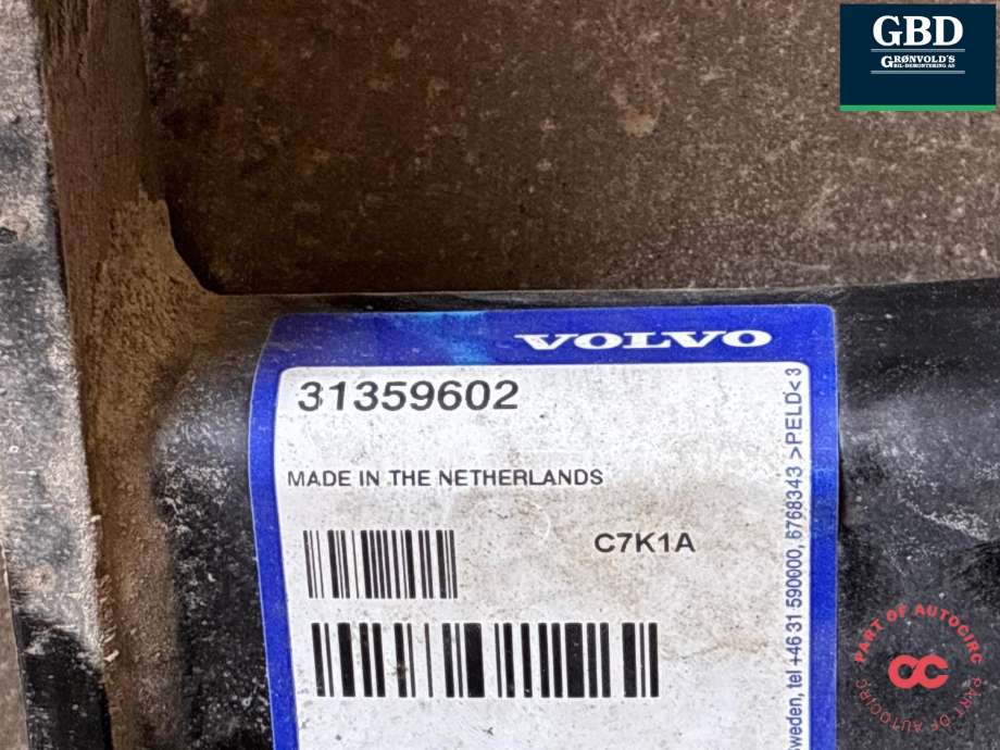 Hengerfeste til Volvo V70 2007-2013 (Type III, Fase 1)  (31359740|31359602|)