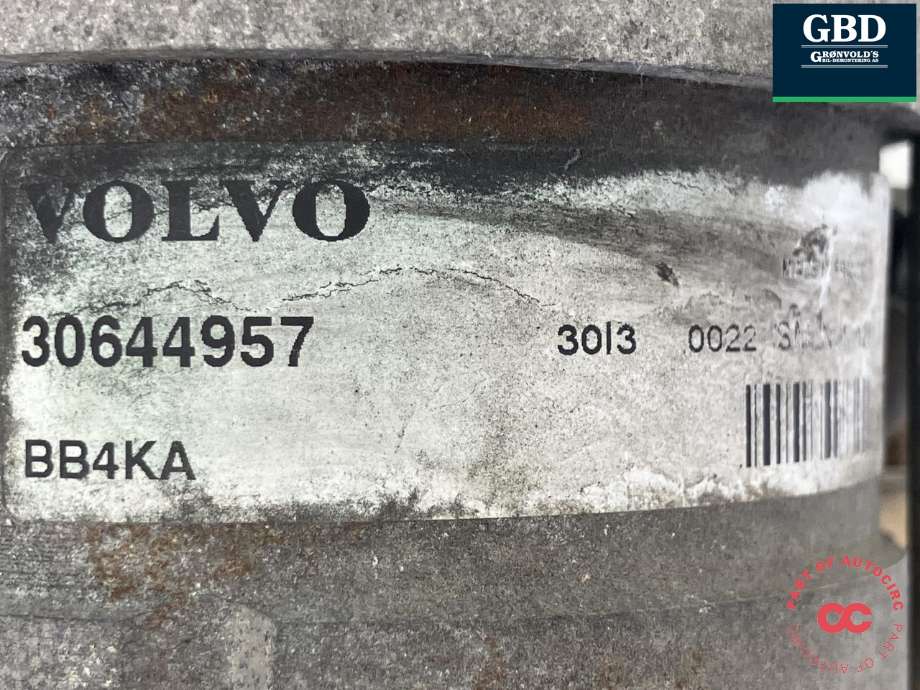Starter diesel til Volvo V70 2007-2013 (Type III, Fase 1)  (36051780|30644957|)