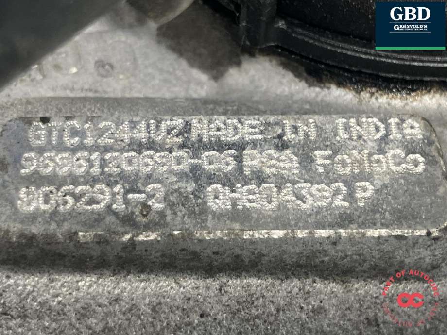 Turbo til Volvo V70 2007-2013 (Type III, Fase 1)  (GARRETT|36010147|906291-2|GTC1244VZ)
