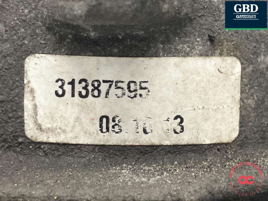 Servo pumpe elektrisk til Volvo V70 2007-2013 (Type III, Fase 1)  (36011310|31387595|)