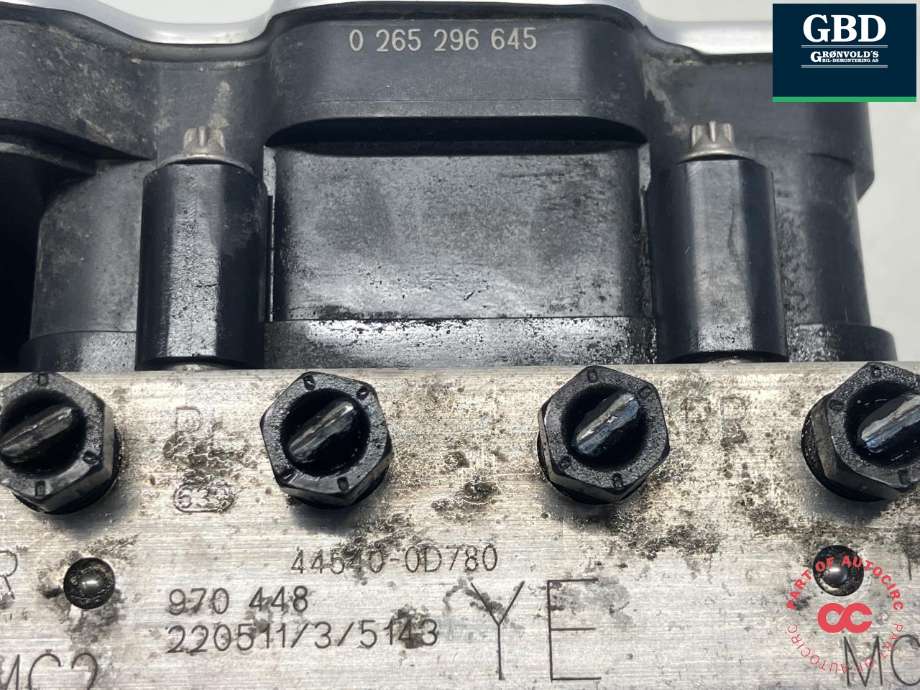 ABS sentral til Toyota Yaris 2020-->> (Type IV)  (|44540-0D780|0 265 296 645)