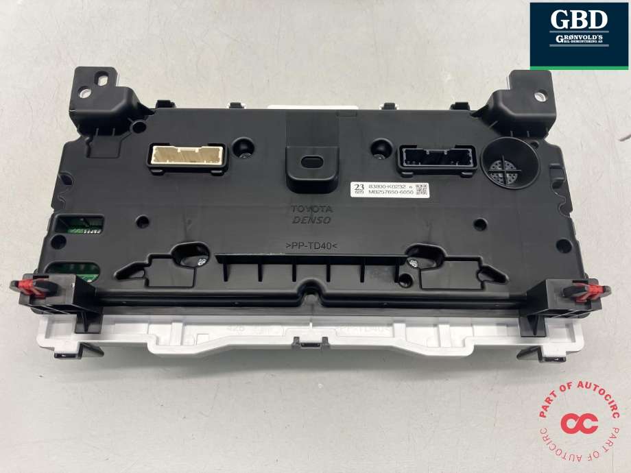 Instrumentpanel til Toyota Yaris 2020-->> (Type IV) (|83800-K0232|MB257650-6050)